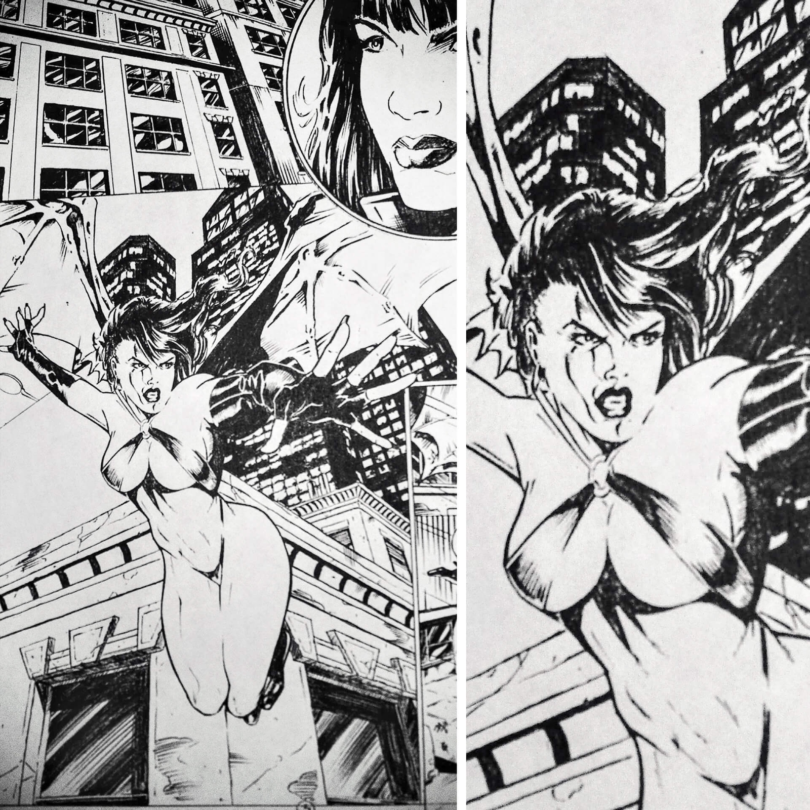 Vampirella flies