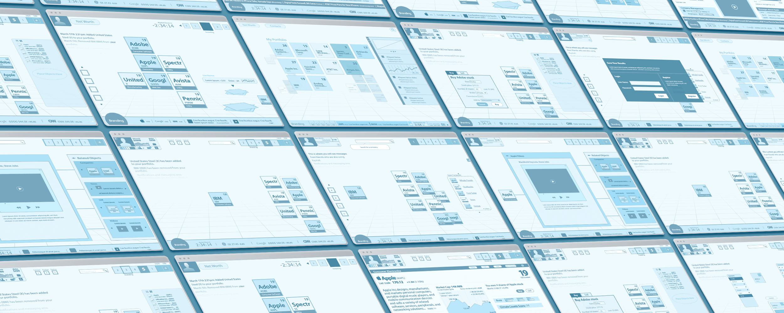 Case - Kapitall - wireframes